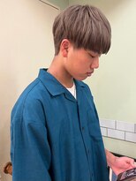 Men's JESTER【メンズジェスター】メンズカット/メンズパーマ/メンズカラー/フェード 〈atsuno〉ベージュマッシュ
