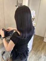 ジュエ ヘアー デザイン(Jue hair design)&nbsp;夏映え裾カラー/ラベンダー×グレージュ/デザインカラー/知立