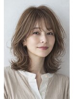 ハーツ 青山表参道店(Heart's) 白髪ぼかし脱白髪染め似合わせレイヤーカット40代50代60代