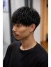 『直毛でも動きが決まる』メンズカット＋ツイストスパイラル
