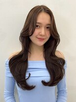 Valone Tokyo レイヤーカット/韓国ヘア/髪質改善【12/1NEW OPEN（予定）】&nbsp;ba13036_ヘーゼル韓国ロングレイヤー髪質改善レイヤーカット艶髪