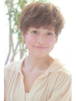 『外国人くせ毛風』×『柔らかさ』で長谷川京子風ショートヘア★