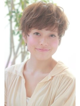 ディフィーノ 青山(DIFINO) 『外国人くせ毛風』×『柔らかさ』で長谷川京子風ショートヘア★