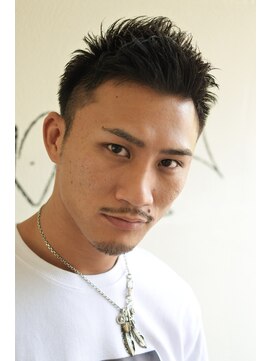 サニーズ バーバー(Sunny's barber) アップバングワイルド風モヒカン