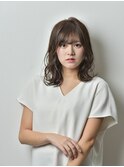 おしゃれな大人ミディアムスタイル
