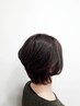 【人気No1★白髪ok】カット+オーガニックフルカラー+前処理Tr￥9680■平日限定