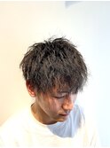 【ソフトツイスト】軽めのマッシュ