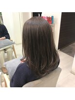 ツヤ髪　大人グレージュカラー　BeforeAfter