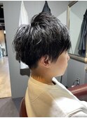 刈り上げ束感ショート