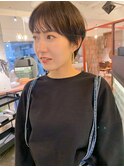 シンプルなショート
