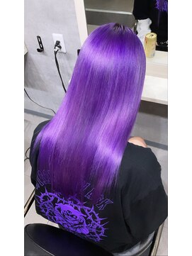 モーション 新宿(motion) パープルヘアー