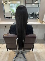 レオネ 小林店(Leone)&nbsp;美髪エステストレート/アッシュグレージュ/髪質改善