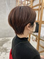 エンドリンク(endlink)&nbsp;耳かけショート×オレンジカラー