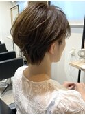 ショート/マッシュ/美髪/大人かわいい