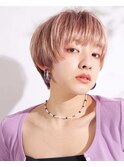 大人可愛いマッシュショート
