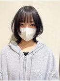 ウルフカット/ボブ/レイヤー/ダークカラー/透明感