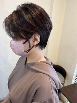 美容室 ルアル 市原市八幡宿店(Luar) ラベンダー×ショート