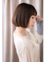 カバーヘア ブリス 上尾西口店(COVER HAIR bliss)&nbsp;モード小顔矯正立体カット前下がり大人ボブZ上尾20代30代40代