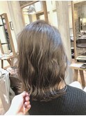 ★ふんわりカール透明感アッシュブラウン★/レッドブラウン
