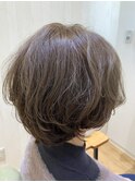 ゆるふわマッシュボブ