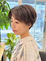 ビューエヒメ(VIEW EHIME)&nbsp;大人ヘルシースタイルショコラアッシュふんわりカールショート