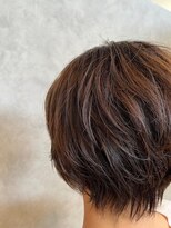 オーガニック ヘアサロン クスクス(organic hair salon kusu kusu)&nbsp;ラベンダー×抜け感ショート
