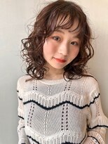 リンネ(Lin'ne)&nbsp;ふんわりスパイラルパーマ/秋色ベージュブラウン