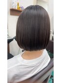 顎先のナチュラルボブ