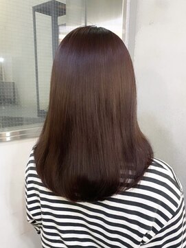 エヴァー(ever) 【切りっぱなしボブ/エアリーロング/美髪/ピンクブラウン/渋谷】