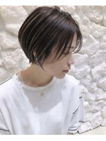 モアナバイヘッドライト 浦添店(Moana by HEADLIGHT)&nbsp;Moana【浦添】#ハンサムショート#センターパート#20代30代40代