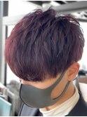 ★メンズカット/マッシュ/刈り上げ/ハイトーンカラー【JUNYA】