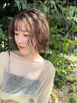 ビアンカ 伊勢崎店(BIANCA) 【マロンベージュ】×【ボブ】/伊勢崎