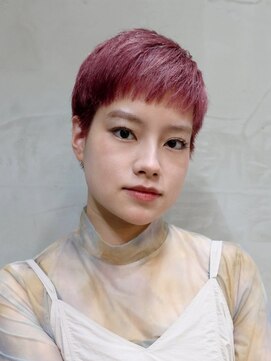 ルーツ(ROOTS) ピンクカラーのコンパクトマッシュ