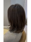 白髪ぼかしハイライトカラー