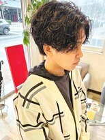 リップソウル(RIP SOUL)&nbsp;《RIP SOUL》ツイストスパイラルパーマ センターパート