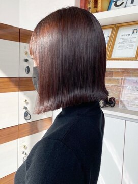 アース オーセンティック 鹿児島吉野店(EARTH Authentic) 外はね　切りっぱなし