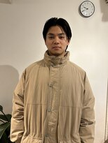 メロウ(MELLOW)&nbsp;メンズセンターパート/ゆるパーマ