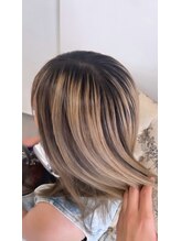 ヘアーアンドメイク ヒューラ 立川店(HAIR&MAKE hurra) バレイヤージュカラー