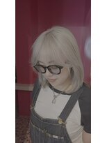 ヴィオラカラー(VIOLLA COLOR)&nbsp;ハイトーンカラー×レイヤーカット/小倉