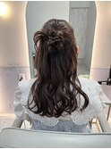 カチモリヘアアレンジ
