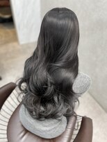 ロンド レア 天神大名店(Lond Le’a) 黒髪カタログ/オリーブグレー/ココアベージュ/小顔に見せるヘア