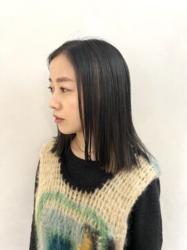 マスカリ(muscali) 黒髪/クラゲヘアー/オリーブグレー/小顔/ココアベージュd2