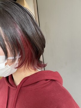 ティグルフォーヘア(TIGRE for hair) 【インナーカラー】ピンクラベンダー/ハイトーンカラー