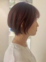 モッズ ヘア 目黒店(mod’s hair)&nbsp;バイオレット系カラーとショートボブ