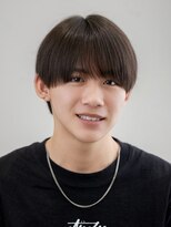 オーシャントーキョーオーバー 渋谷(OCEAN TOKYO OVER) メンズシャドウパーマ波巻きパーマツーブロックラウンドマッシュ