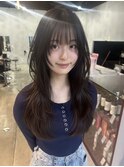 福井レイヤーハッシュカット韓国ヘア顔周り艶髪髪質改善