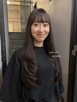 テテ ニコ(tete nico)&nbsp;【なりたりみ】ロングレイヤーアッシュブラウン
