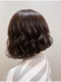動きがしっかり出るボブパーマ
