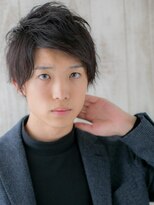 モッズヘア メン 上尾東口店(mod's hair men)&nbsp;アップバング束感メンズビジネス刈り上げない韓国ヘアa上尾