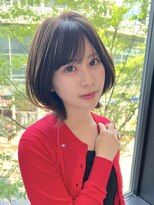 ジアン バイ ミルボン NU茶屋町+(GIEN by milbon) レイヤーボブ/くびれボブ/ウルフボブ/顔まわりレイヤー